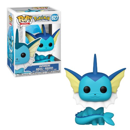 FUNKO POP POKEMON – Vaporeon 627 In box (11x16cm) …x6…x36